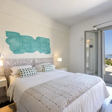 Outstanding New With Great Pool Area And Panoramic Sea View Villa Angairiá